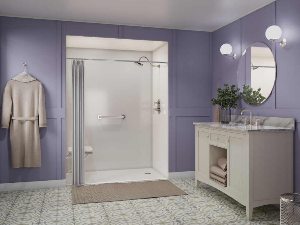 Contemporary Torino White bath